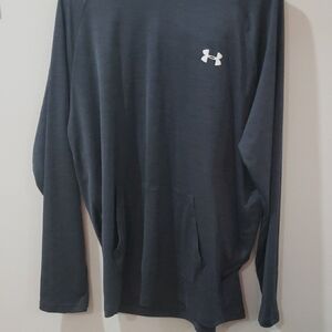 Under Armour Men's Dark Gray Long Sleeve Hoodie